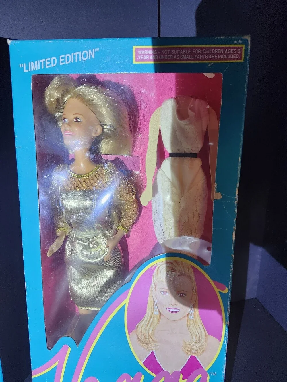 Vanna White Limited Edition Dolls with Original Fashions - Teal Box